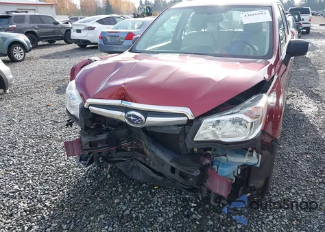 2014 Subaru Forester 2.5I из США, поврежденный, VIN JF2SJAAC0EH526594